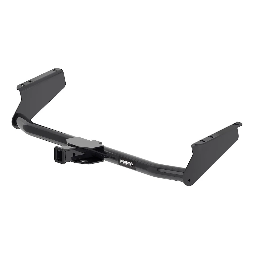69648C – HUSKY TOWING Trailer Hitch Rear, Class III Round Tube 2 Inch Receiver 3500 Pound Weight Carrying Capacity/ 3...